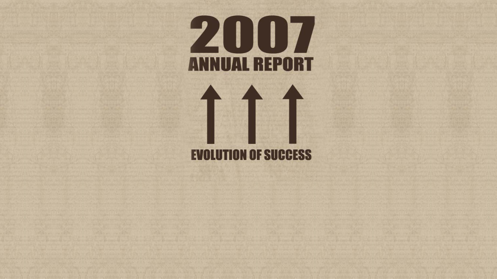 Annual Report 2007
