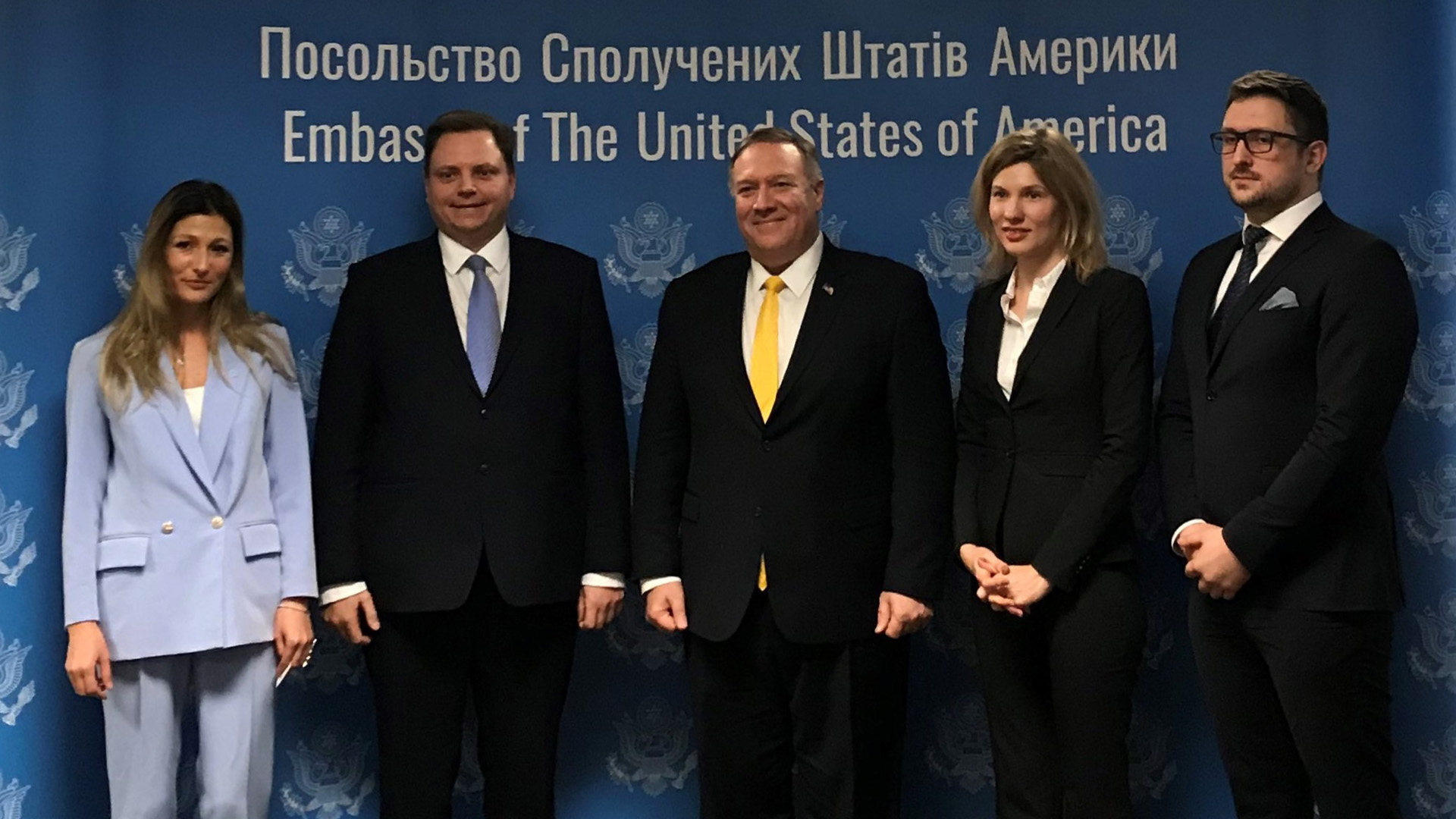 AmCham Ukraine President Andy Hunder meets U.S. Secretary of State Mike Pompeo in Kyiv
