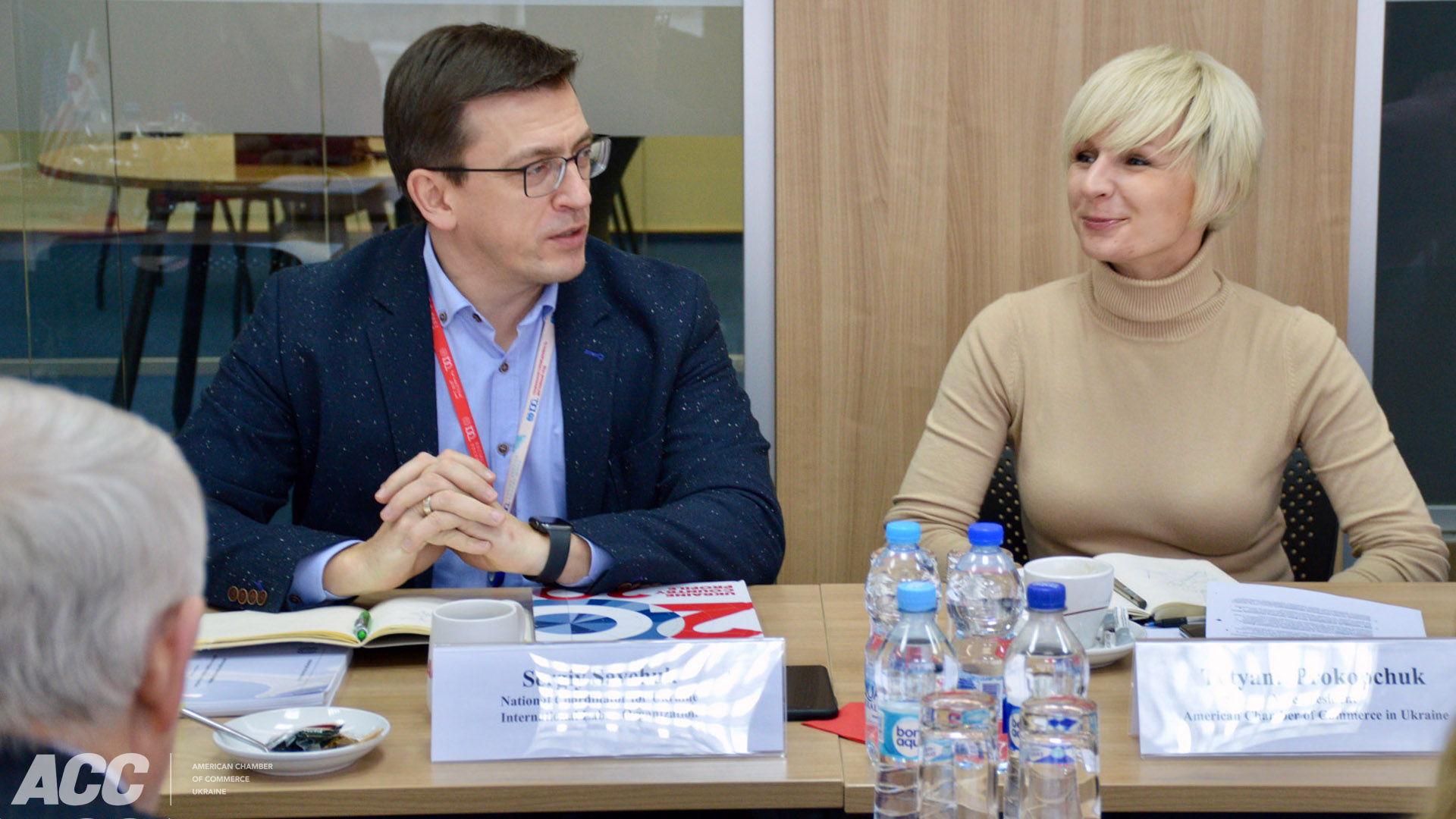 Meeting with Sergiy Savchuk, National Coordinator for Ukraine, International Labor Organization