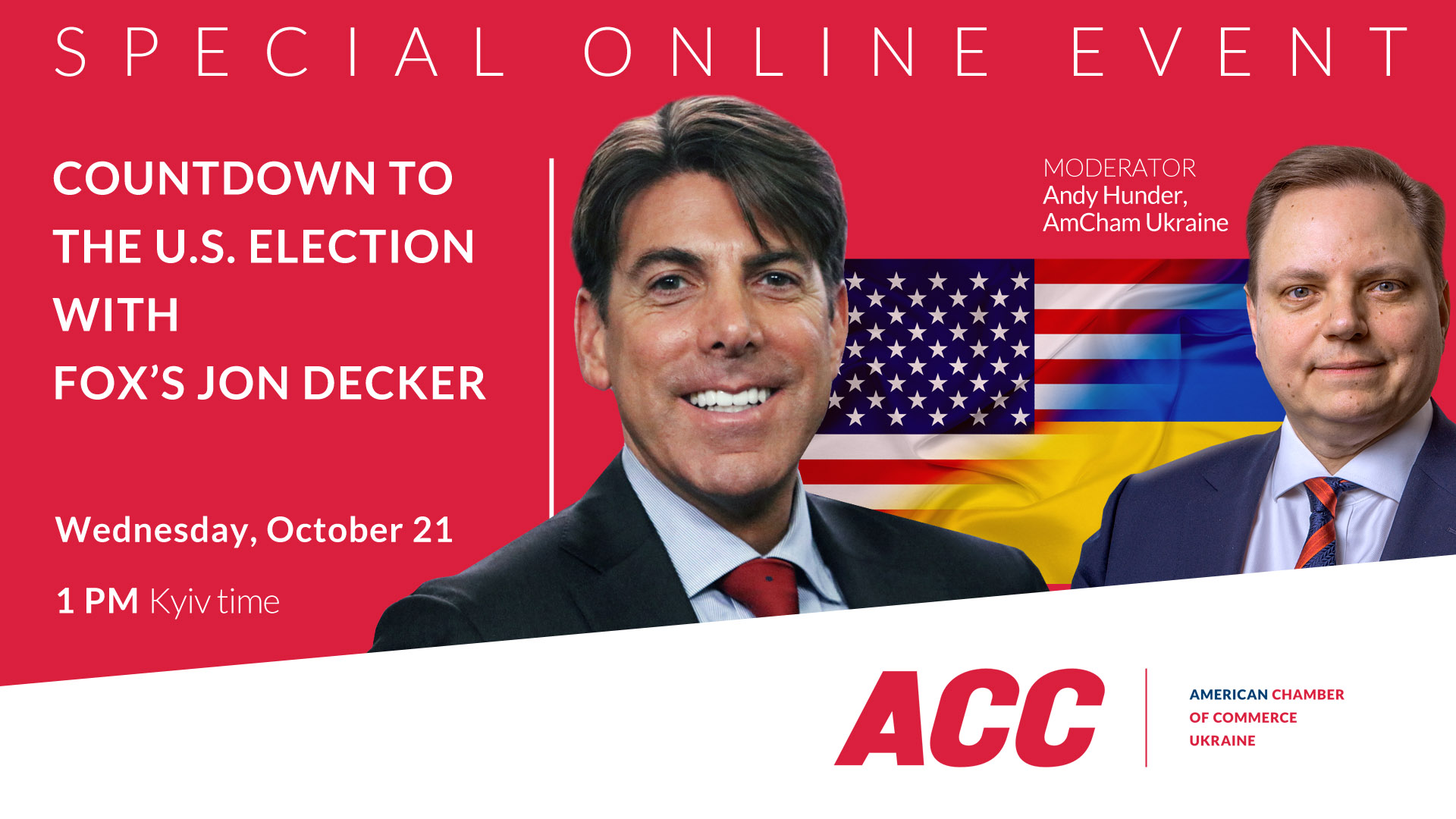 Special AmCham Online Event – Countdown to the U.S. Election with Fox's Jon Decker