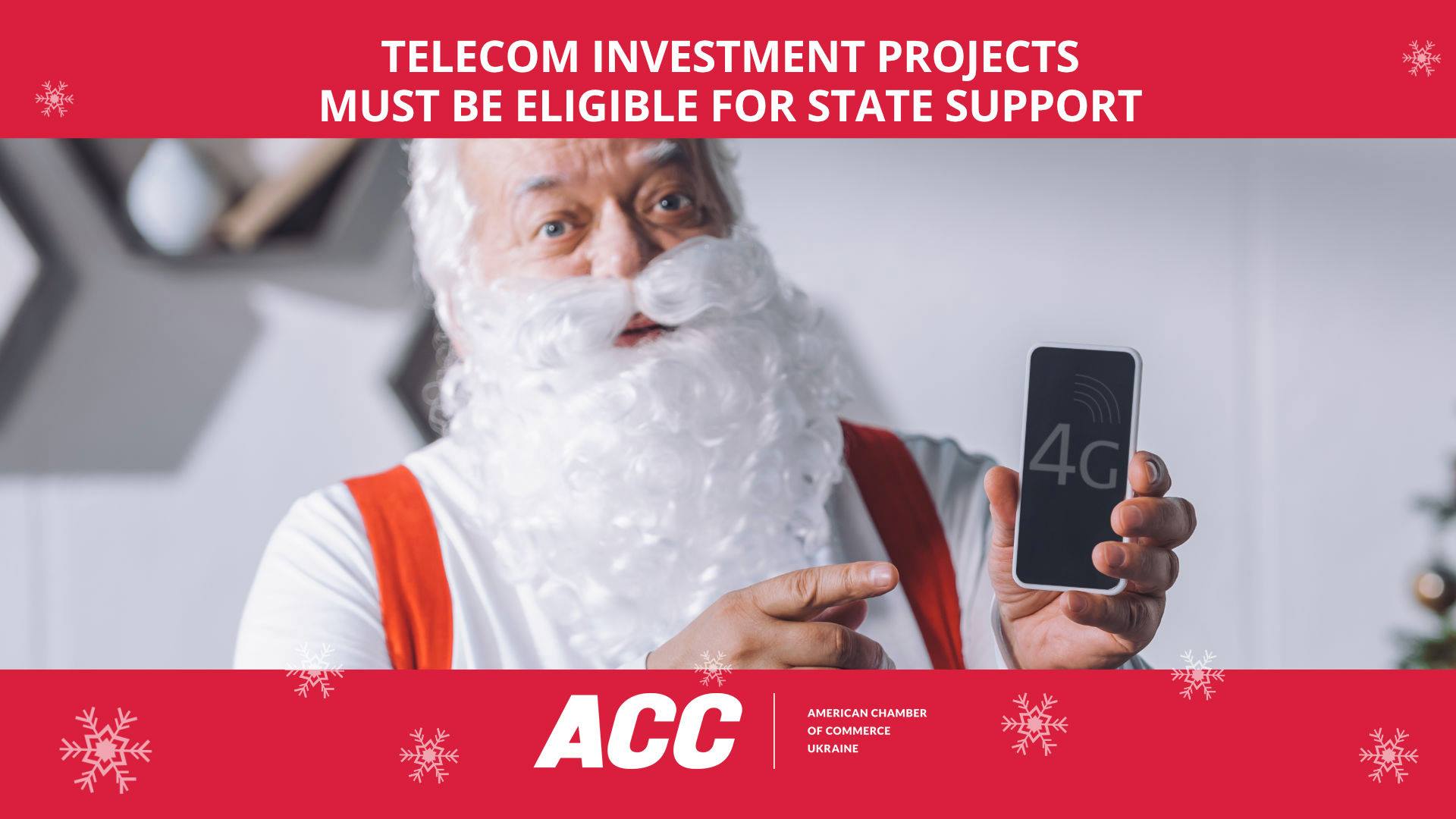 AmCham Ukraine Calls on Members of Parliament to Add Telecom Projects to the List of Investment Projects Eligible for State Support