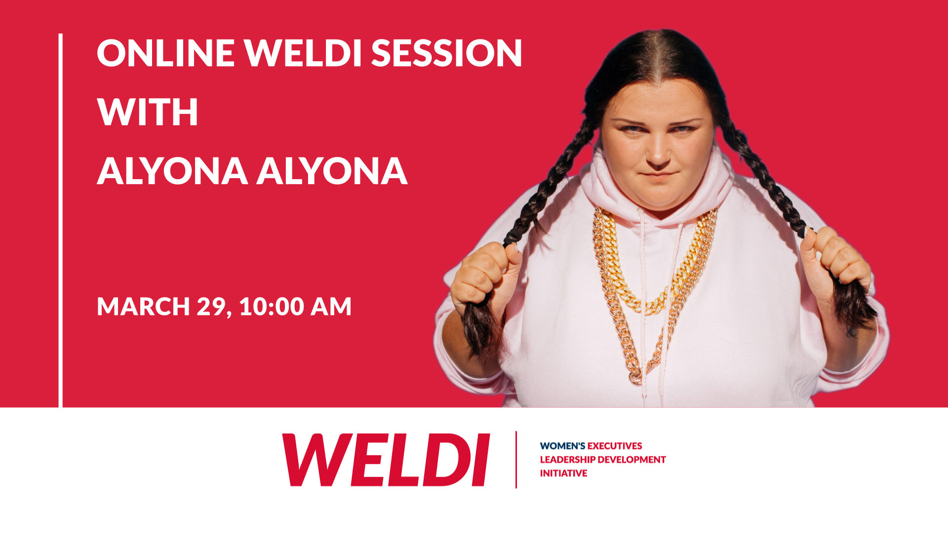Online WELDI Session with Alyona Alyona, Ukrainian Rapper and Songwriter