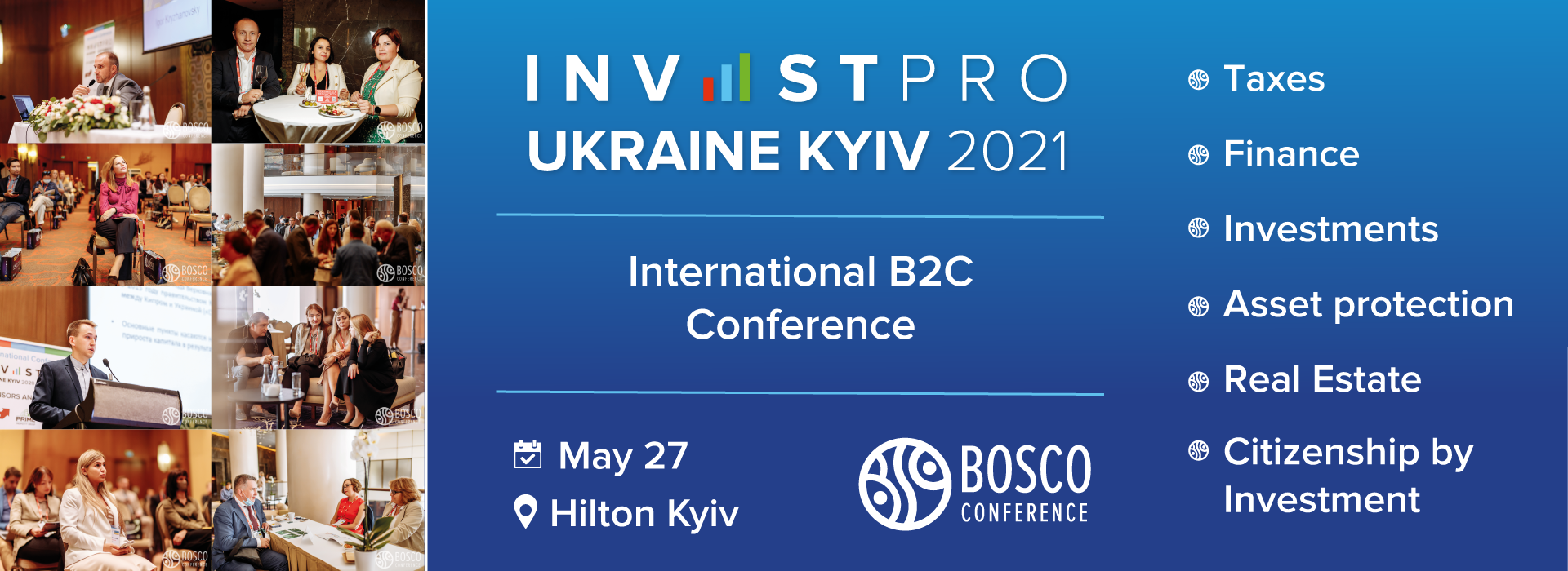 International conference InvestPro Ukraine Kyiv 2021