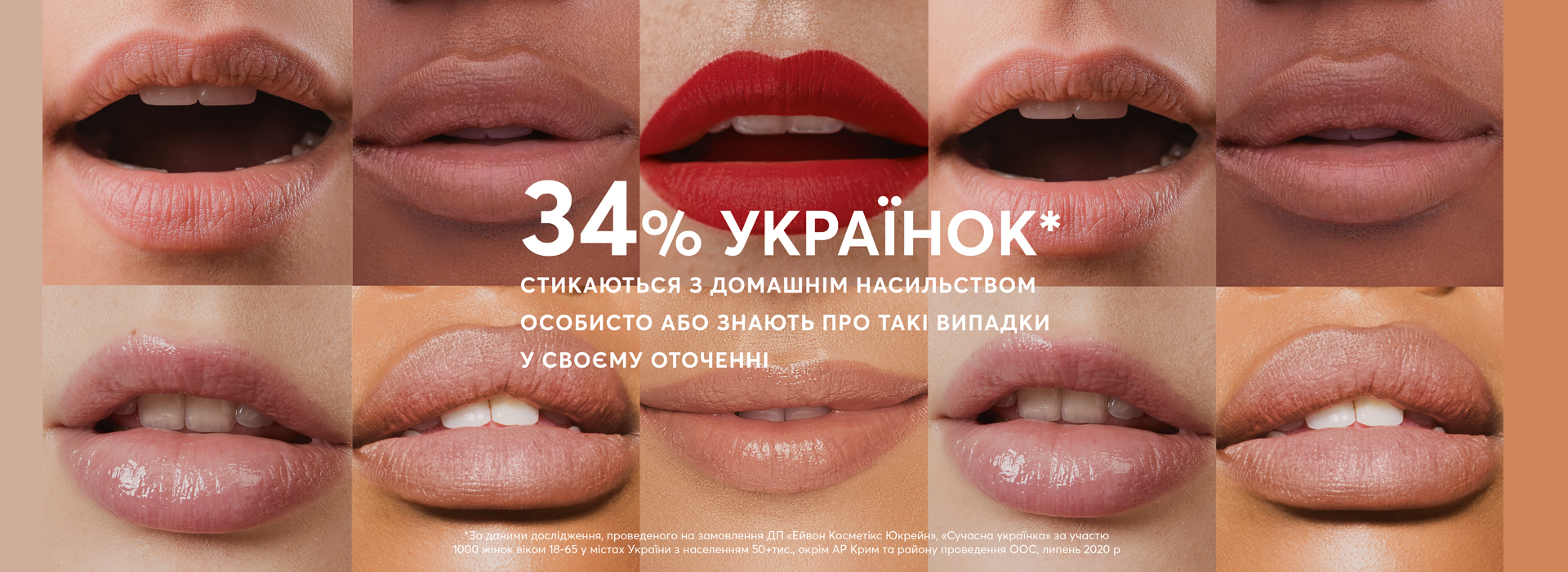 Speak up: Avon has launched a charity initiative to help women, victims of domestic violence