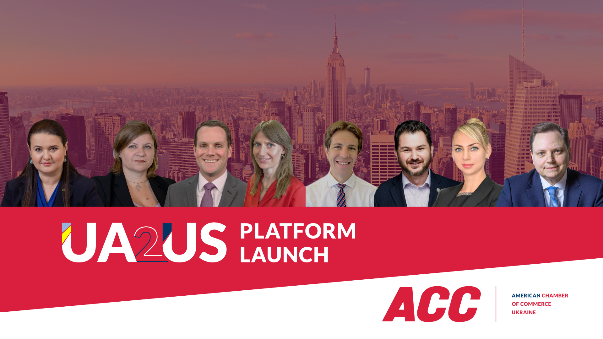 AmCham UA2US Platform Launch. Make Your First Business Steps with US