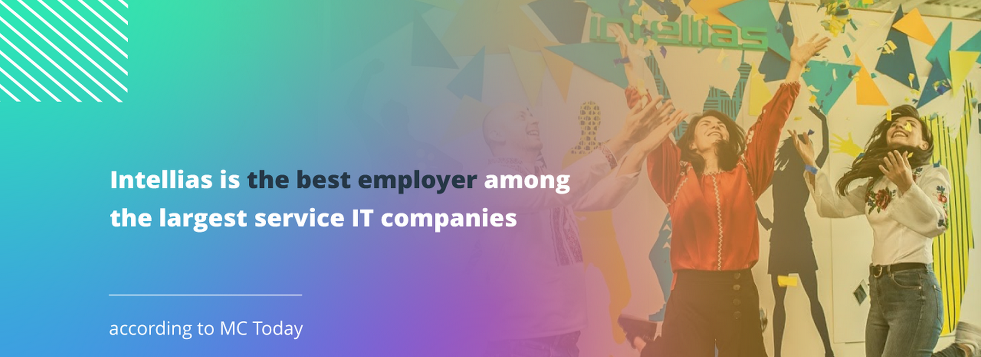 Intellias Is the Best Employer Among the Largest IT Services Companies, According to MC Today