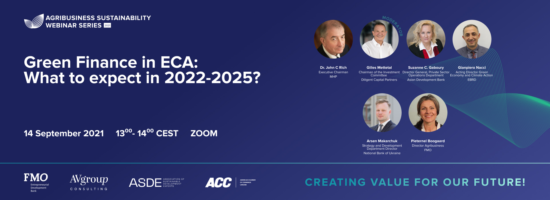 Вебінар «Зелені інвестиції в Східній Європі та Центральній Азії: Що очікувати в 2022 – 2025 роках»