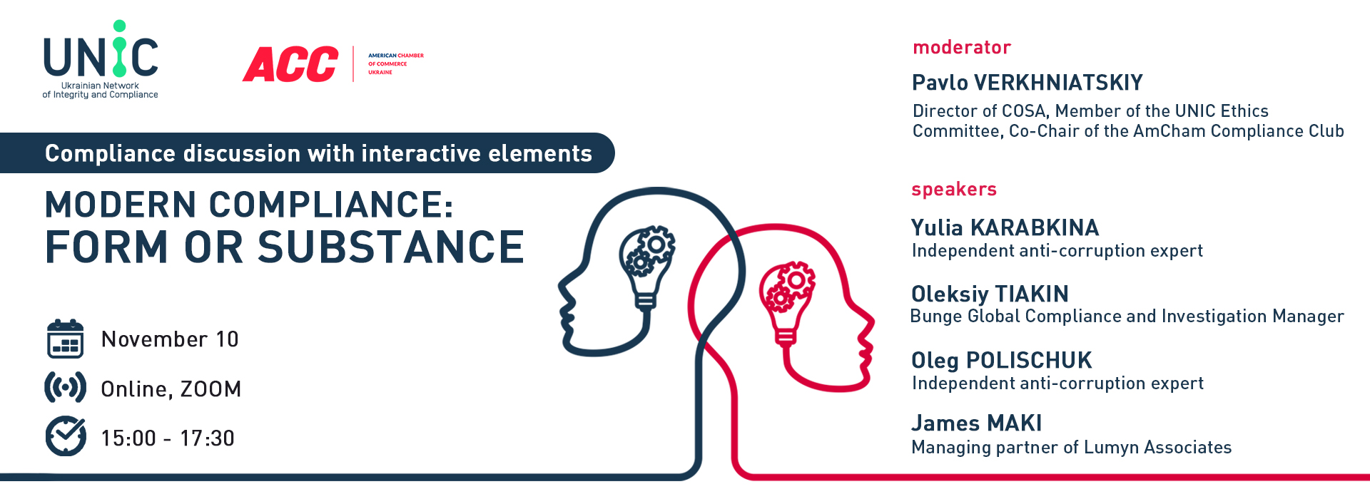 Compliance Discussion “Modern Compliance: Form or Substance