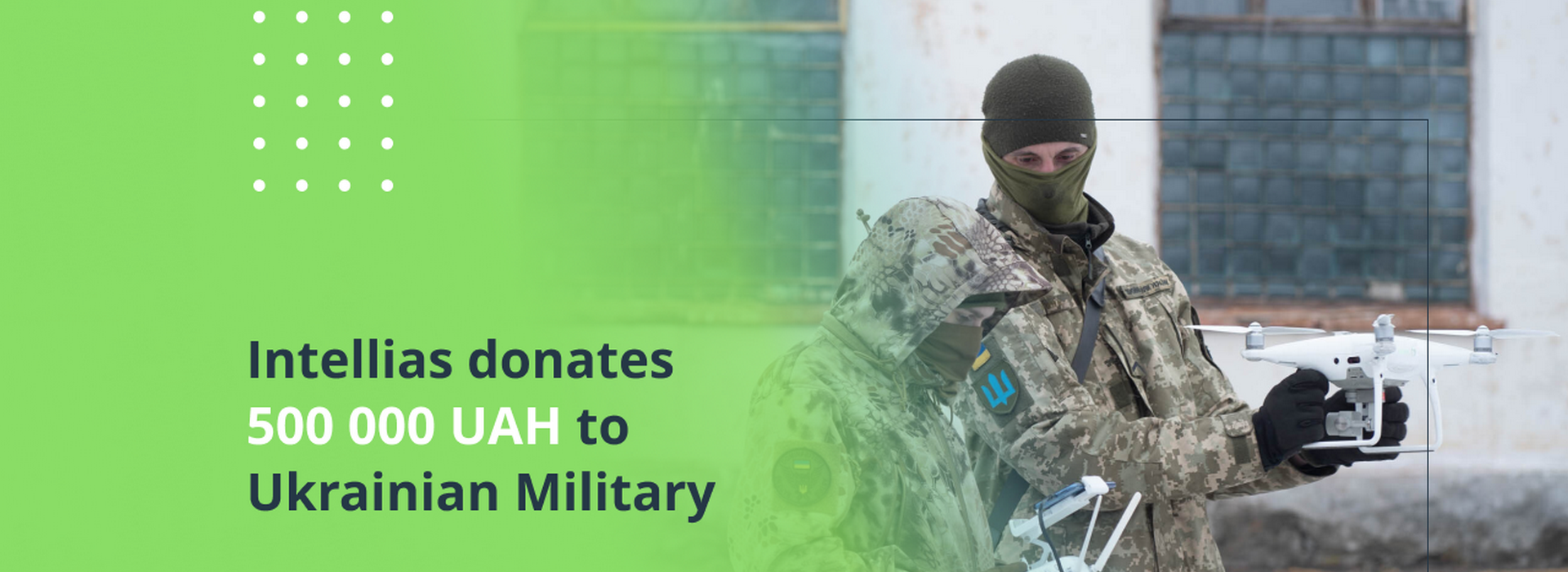 Intellias Donates Over Half a Million to the Ukrainian Army