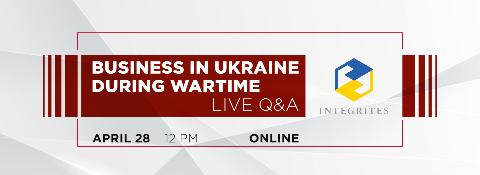 Business in Ukraine During Wartime: Live Q&A