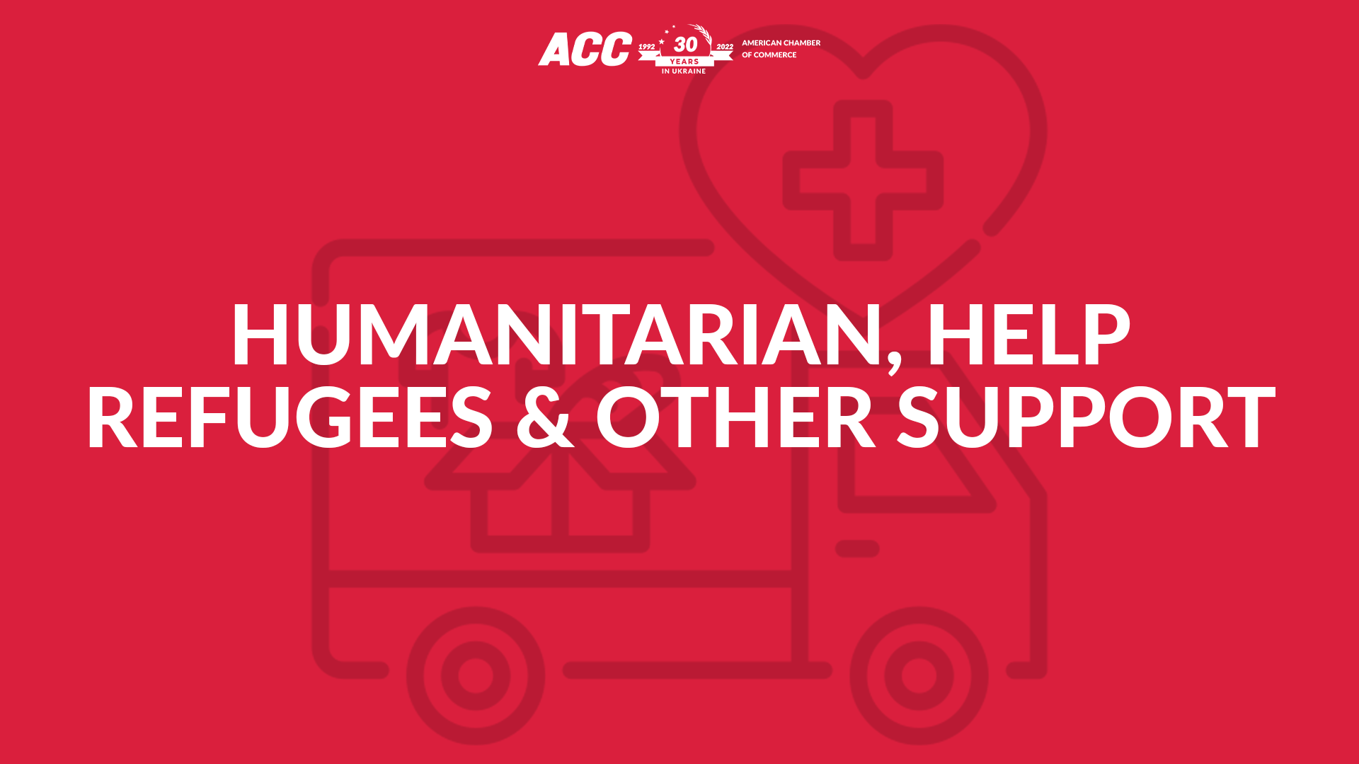 Humanitarian, Help Refugees & Other Support. Verified Ways to Help Ukraine