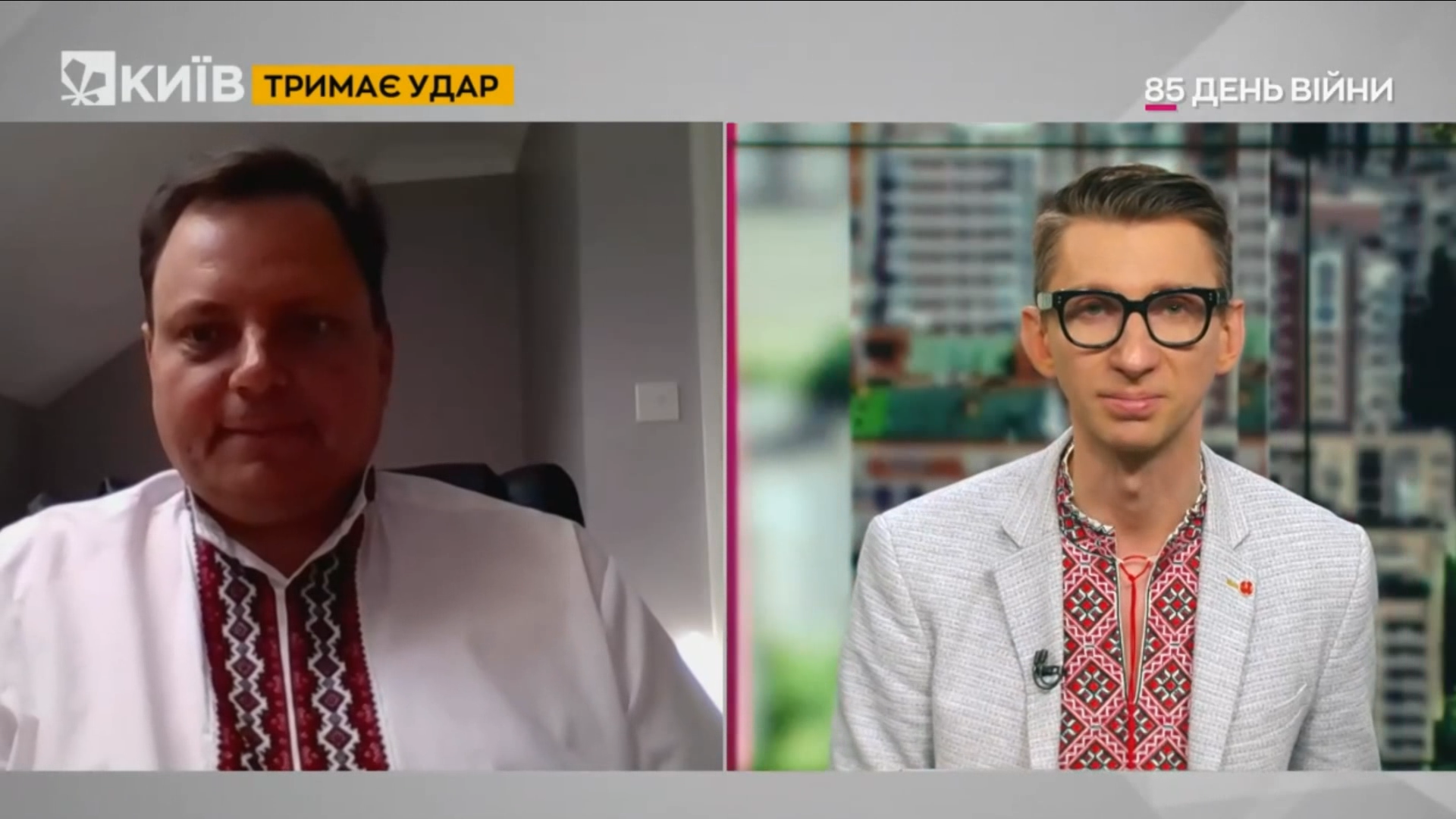 Interview by AmCham Ukraine President Andy Hunder for the TV Marathon “Edyni Novyny” broadcast. Kyiv channel