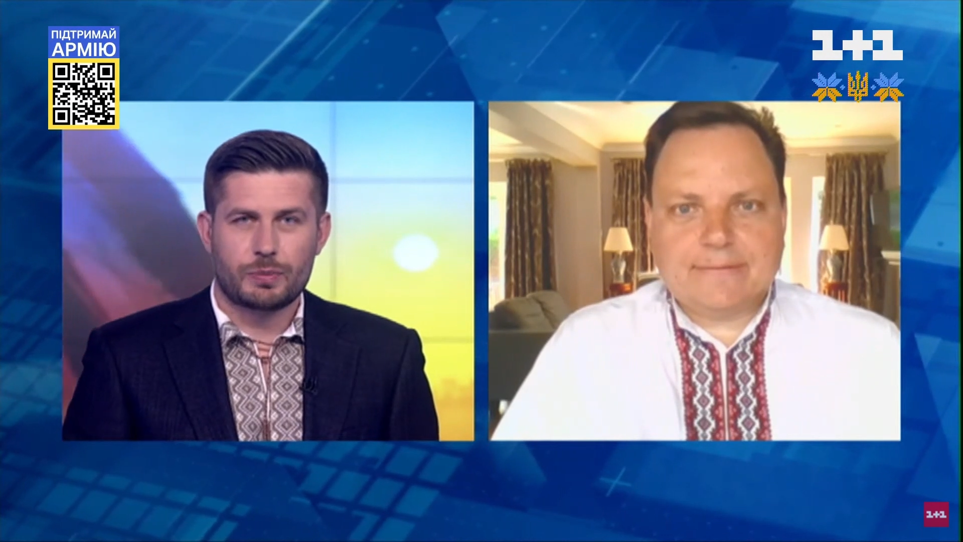 Interview by AmCham Ukraine President Andy Hunder for the TV Marathon “Edyni Novyny”, Inter UA