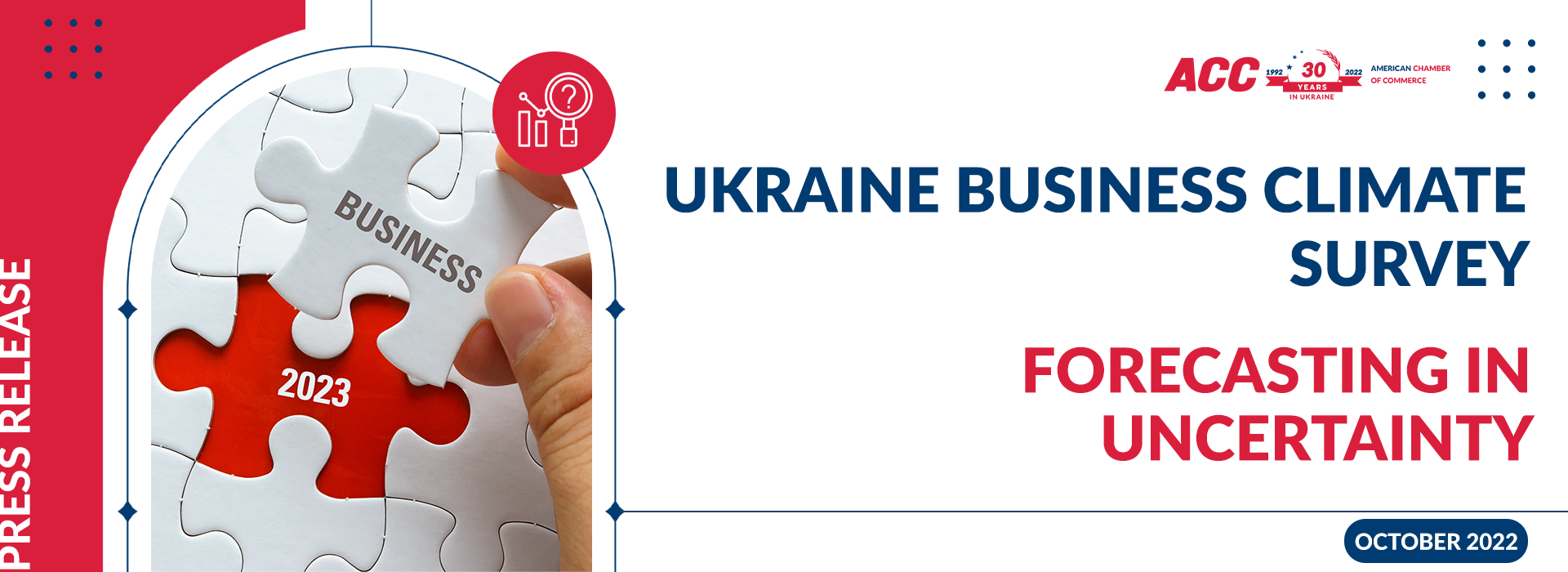 77% of American Chamber of Commerce members believe the war will end in 2023. 92% think Ukraine will win the war. AmCham Ukraine Latest Business Climate Survey