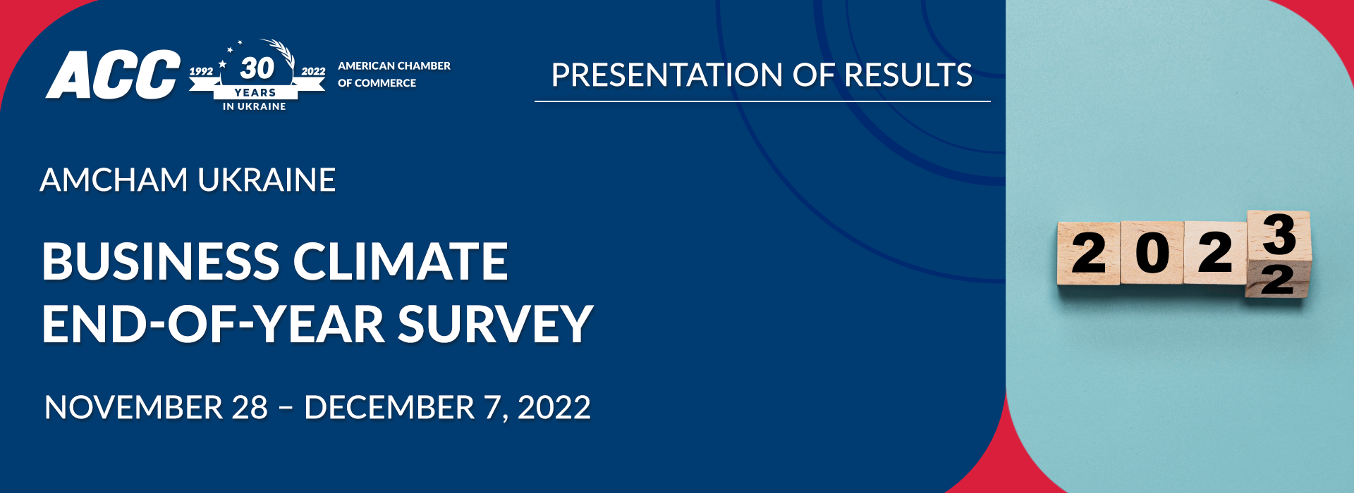 AmCham Ukraine Business Climate End-of-Year Survey Results