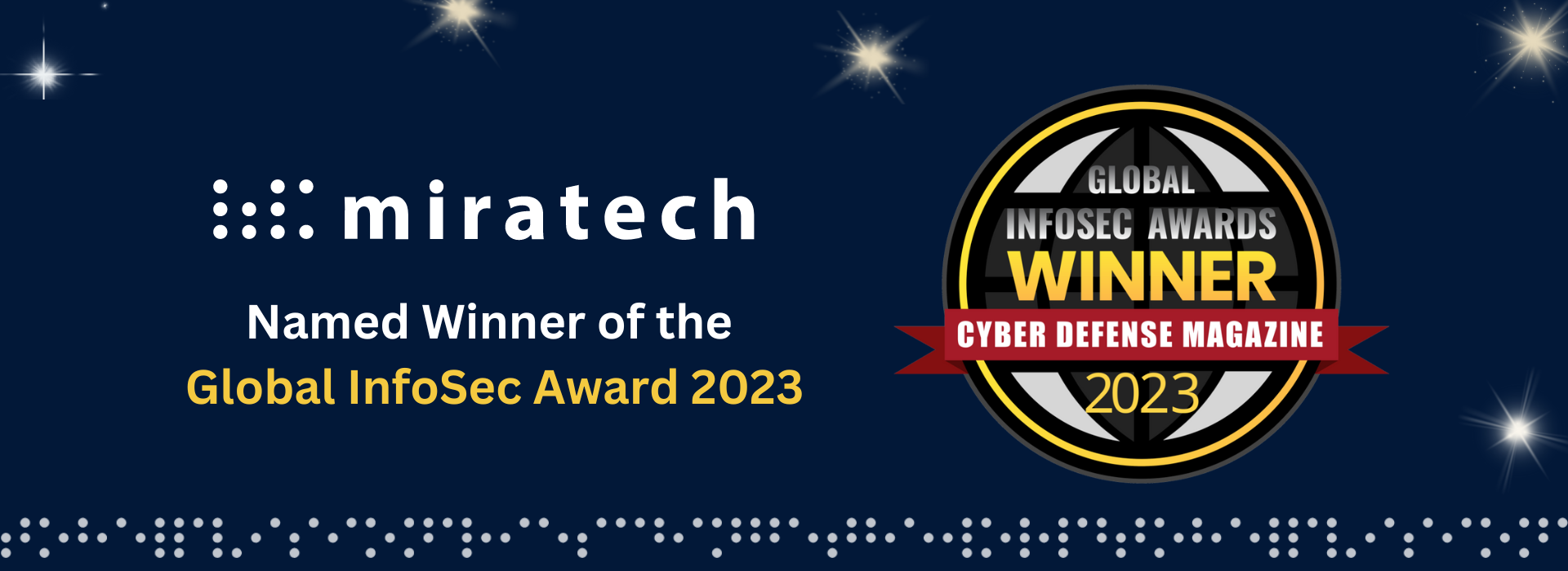 Miratech Named Winner of the Global InfoSec Award 2023