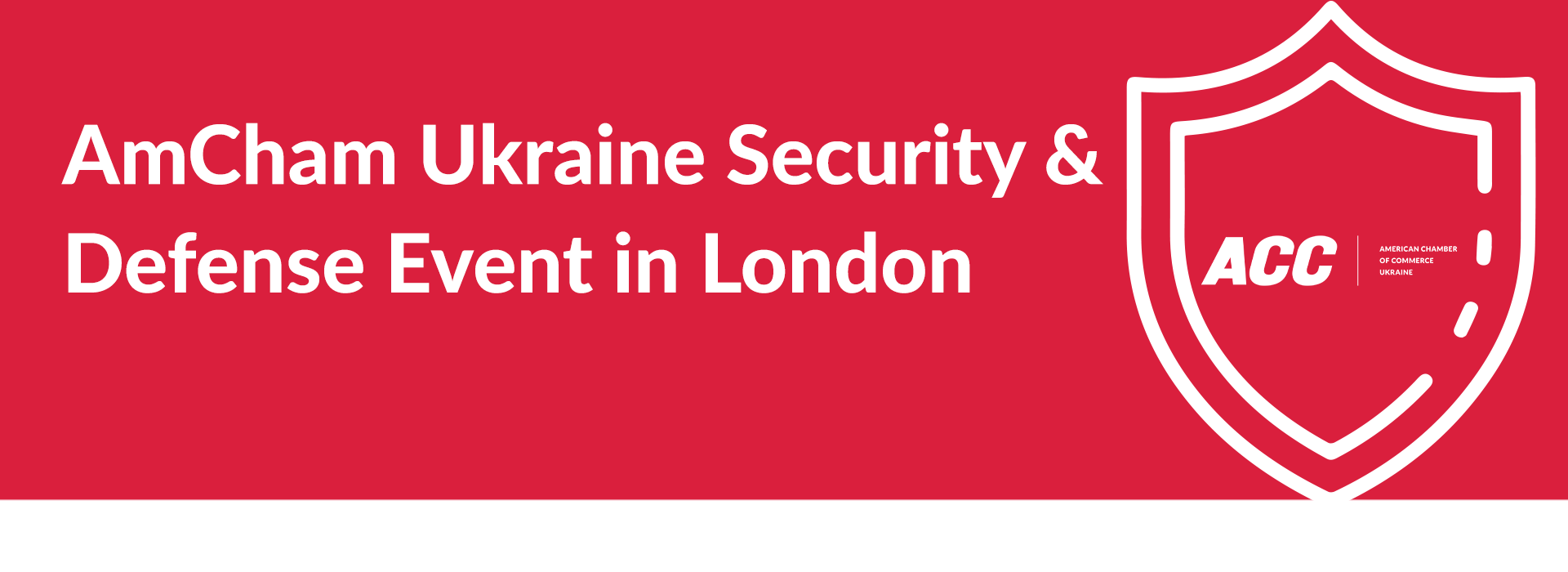 AmCham Ukraine held the Security & Defense Event in London