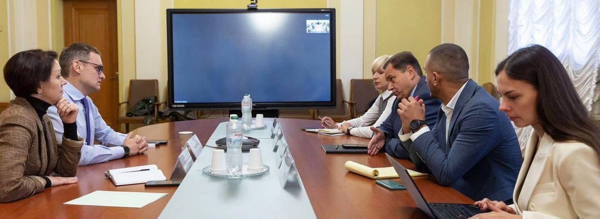 Meeting with Andriy Smyrnov, Deputy Head of the Office of the President of Ukraine