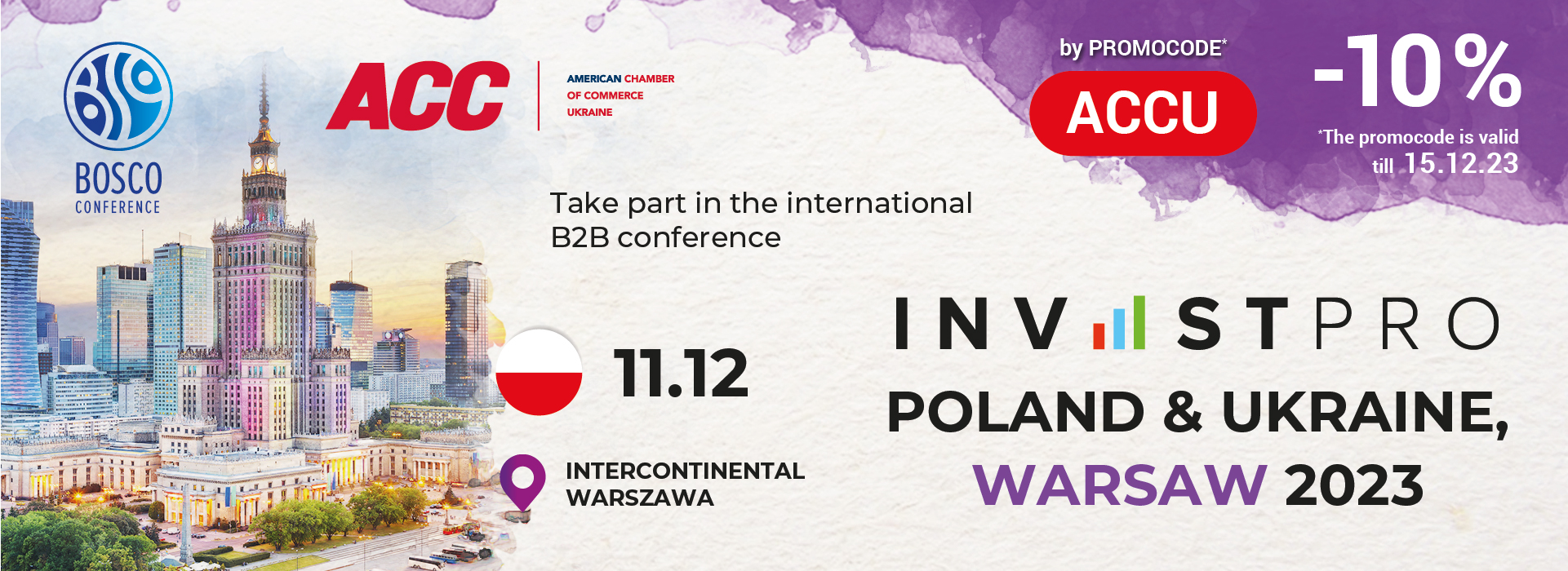 International B2B Conference InvestPro Poland & Ukraine