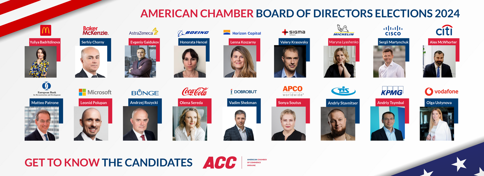 AmCham Ukraine Board of Directors Elections 2024: Voting Is Now Open