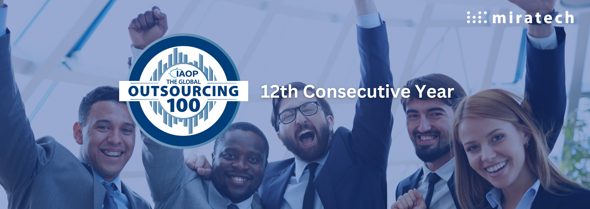 Miratech Named a ‘Rising Star’ for 12th Consecutive Year on the 2024 Global Outsourcing 100 List