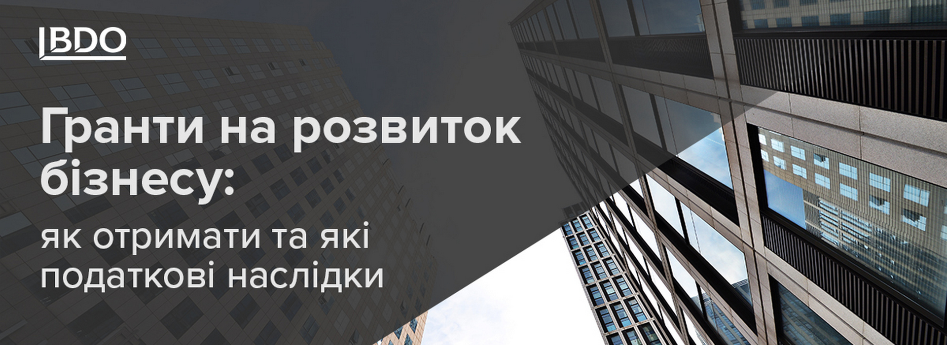 БДО в Україні: ваш партнер у вивченні грантової підтримки та податкових наслідків для розвитку бізнесу