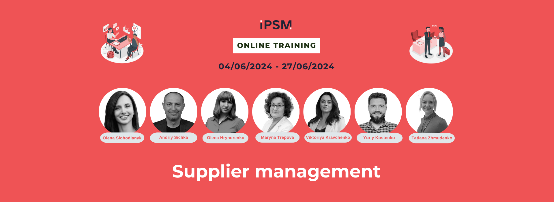 Training on Supplier Management from IPSM