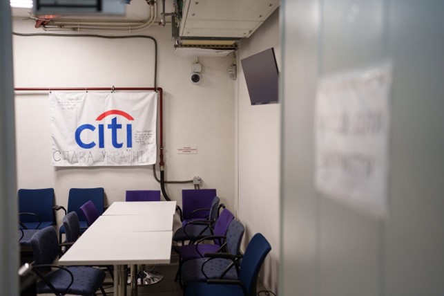 Turning a Vault Into a Bomb Shelter: How Citigroup Has Kept Its Bank Running Inside Ukraine