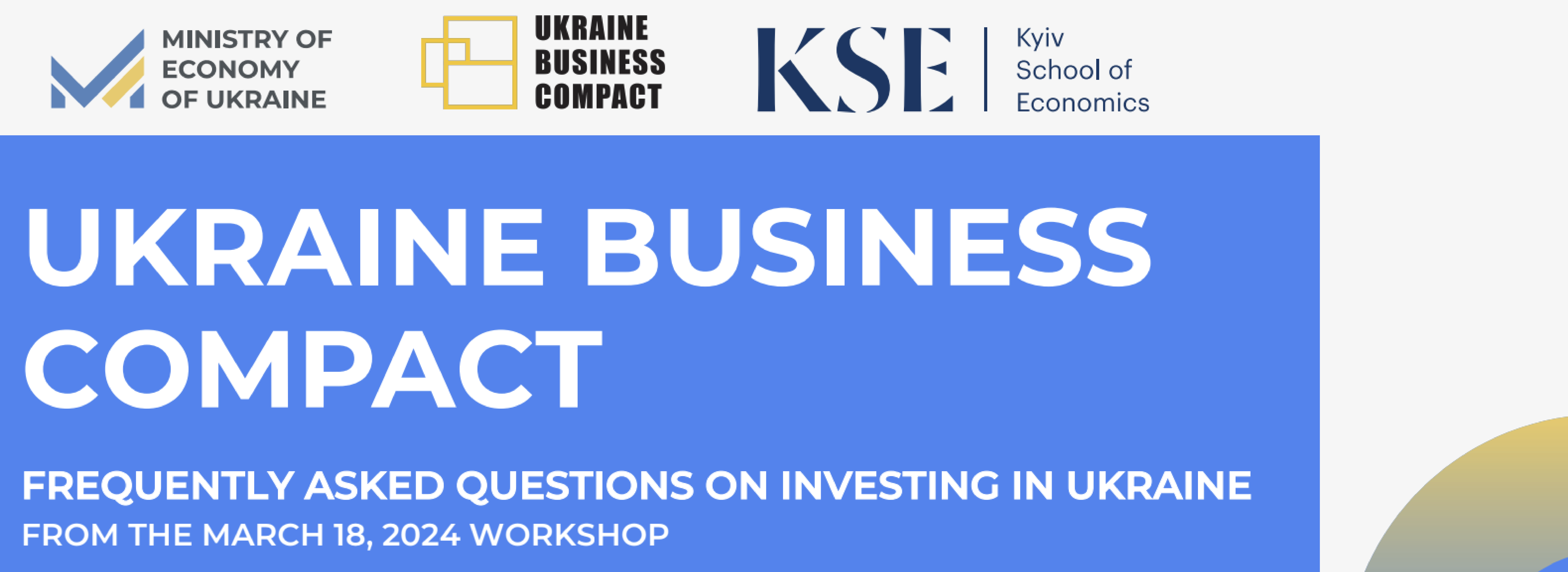 Воркшоп в рамках Ukraine Business Compact