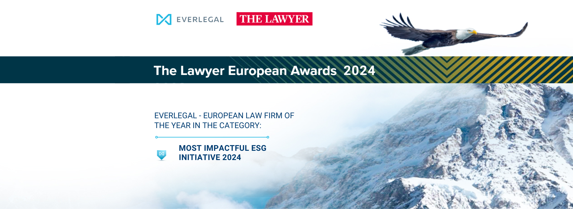 EVERLEGAL – Law Firm of the Year in Europe in the “Most Impactful ESG Initiative 2024” Category