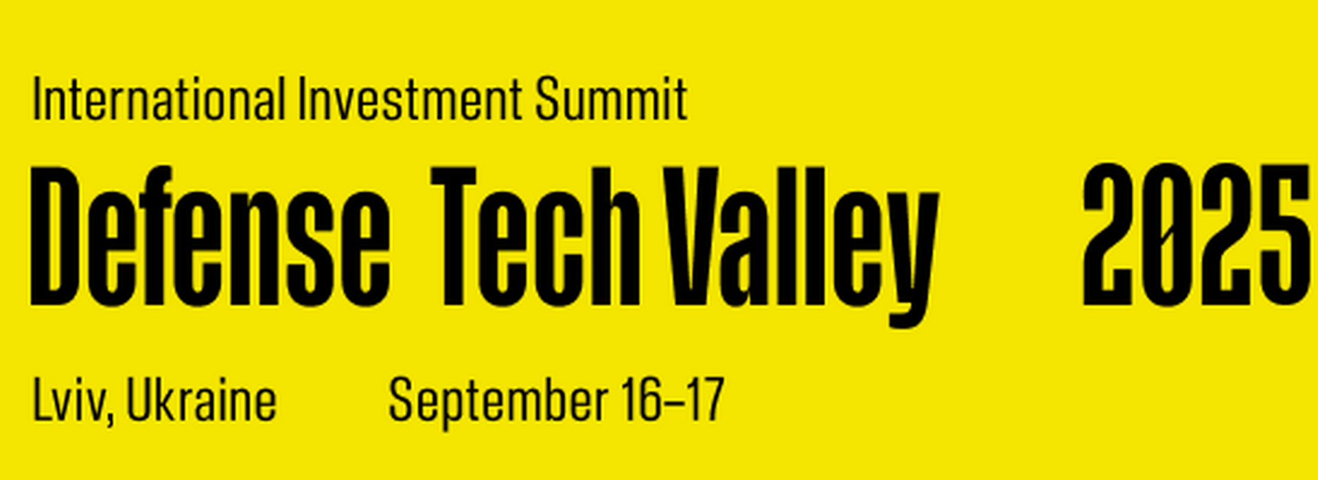 Brave1 Defense Tech Valley 2025