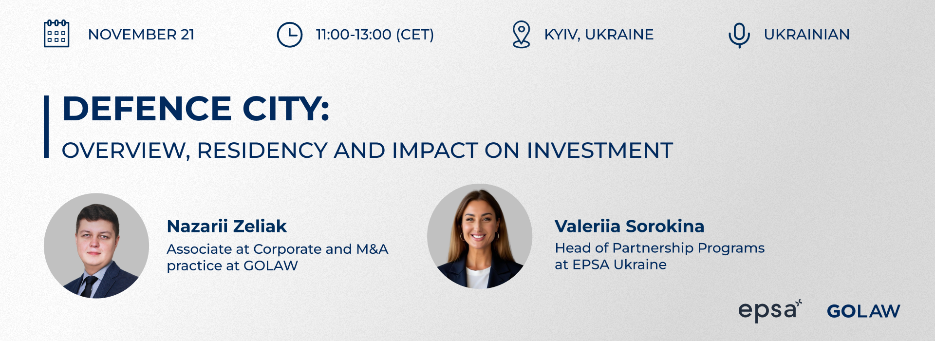 Defence City: Overview, Residency and Impact on Investments