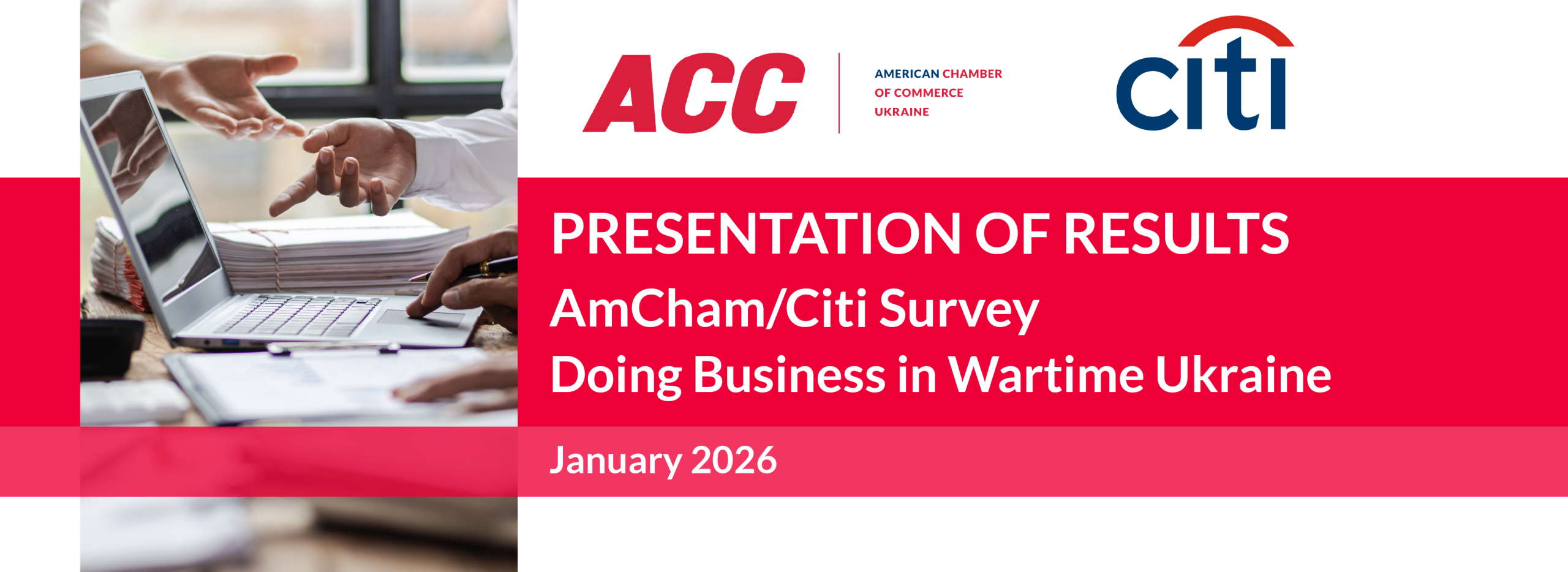 AmCham/Citi Survey Results – Doing Business in Wartime Ukraine. January 2026