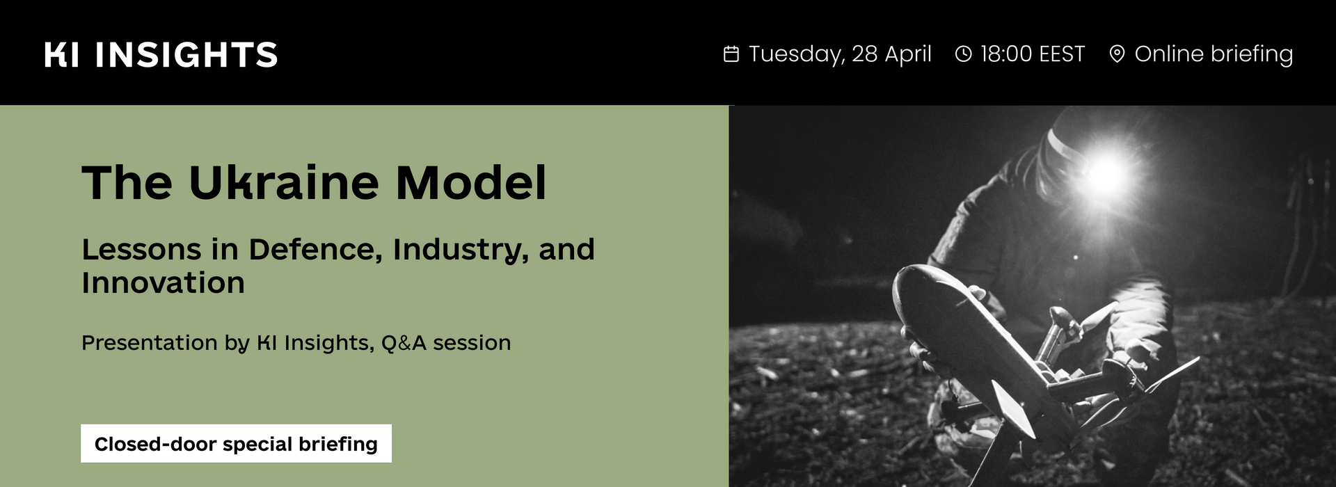 The Ukraine Model: Lessons in Defence, Industry & Innovation