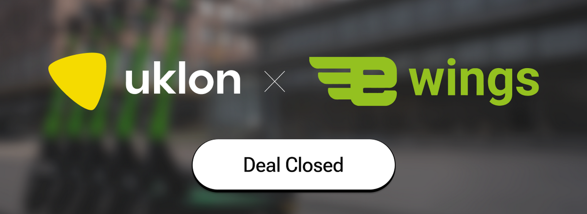 Uklon Closes Deal to Acquire Ukrainian E-Scooter Operator e-Wings